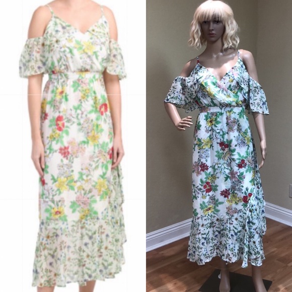 ⭐️ Bogo ⭐️ EUC Nanette Lepore BOHO Floral layered dress size 8 - Picture 2 of 11